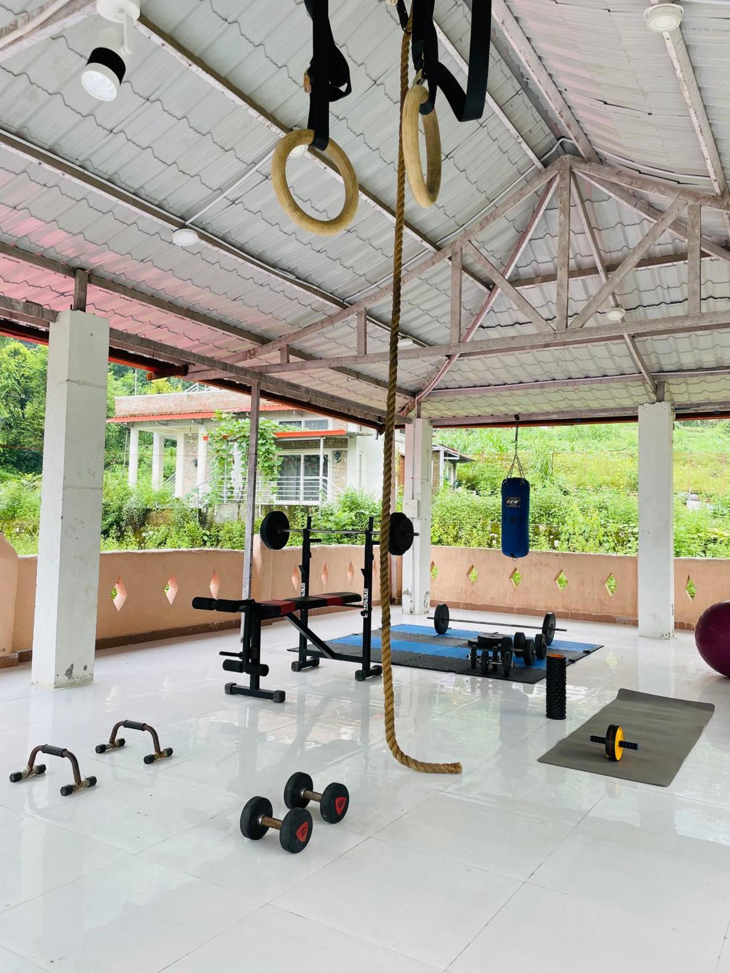 Shiv Shakti Yogpeeth Cottages Rishīkesh Buitenkant foto